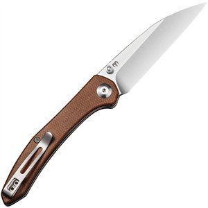 Hadros Linerlock Micarta Brn