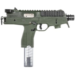 BT Firearms 30105NUSOD TP9  9mm Luger 301 5.10 OD Green Polymer FrameGrip No Brace Iron Sights