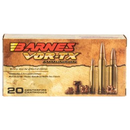 Barnes Bullets 31190 VORTX Rifle 5.56x45mm NATO 62 gr TSX Boat Tail 20 Per Box 10 Case