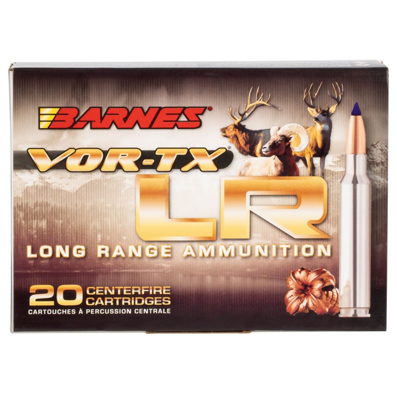 Barnes Bullets 28985 VORTX Long Range 7mm RUM 145 gr LRX Boat Tail 20 Per Box 10 Case