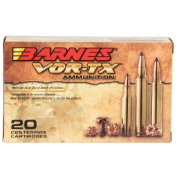 Barnes Bullets 21524 VORTX Rifle 270 Win 130 gr Tipped TSX Boat Tail 20 Per Box 10 Case