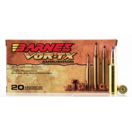 Barnes Bullets 21536 VORTX Rifle 300 WSM 165 gr Tipped TSX Boat Tail 20 Per Box 10 Case