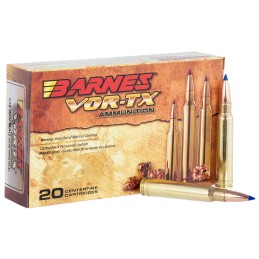 Barnes Bullets 21542 VORTX Rifle 338 Win Mag 225 gr Tipped TSX Boat Tail 20 Per Box 10 Case