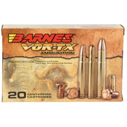 Barnes Bullets 22022 VORTX Safari 458 Win Mag 450 gr Barnes TSX Flat Base 20 Per Box 10 Case