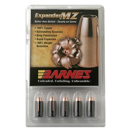 Barnes Bullets 30506 Expander MZ Muzzleloader 45 Cal Expander MZ Hollow Point 195 gr 15rd Box