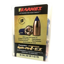 Barnes Bullets 30587 SpitFire TEZ Muzzleloader 50 Cal Spit Fire TEZ FB 250 gr 15rd Box