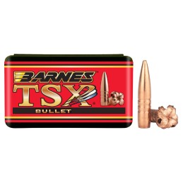 Barnes Bullets 30212 TSX  6mm .243 85 gr TSX Boat Tail 50 Per Box