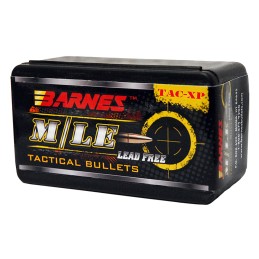 Barnes Bullets 30442 TACXP MLE 9mm .355 115 gr TAC XP 40 Per Box