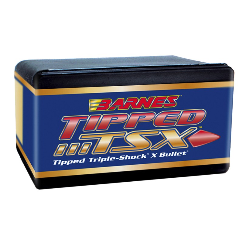 Barnes Bullets 30461 Tipped TSX  35 Cal .358 200 gr TTSX Boat Tail 50 Per Box