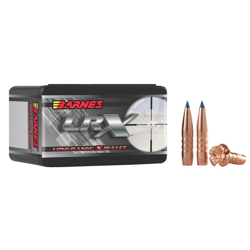 Barnes Bullets 30228 LRX Long Range 6.5 Creedmoor .264 127 gr LRX Boat Tail 50 Per Box