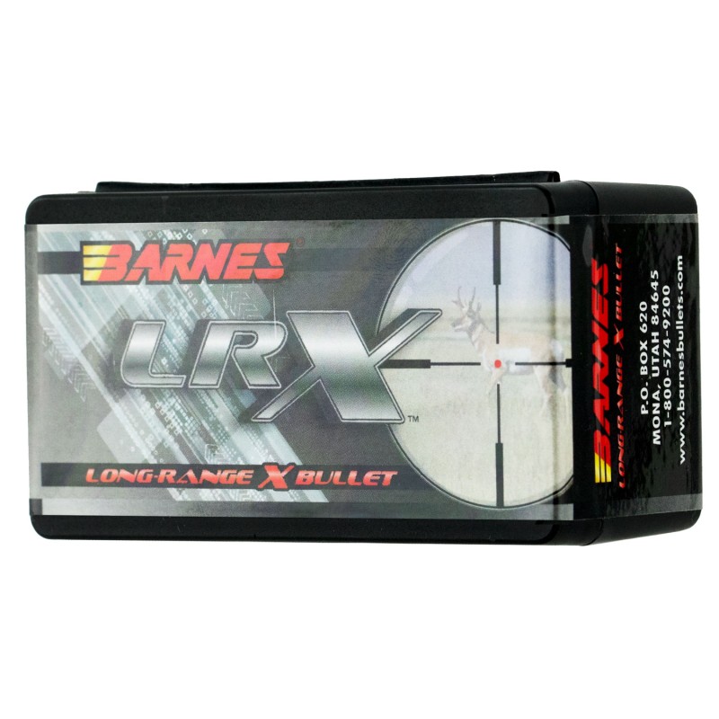 Barnes Bullets 30262 LRX Long Range 270 Win .277 129 gr LRX Boat Tail 50 Per Box