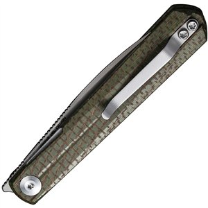 Clavi Linerlock Green Micarta