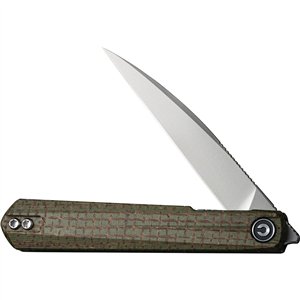 Clavi Linerlock Green Micarta