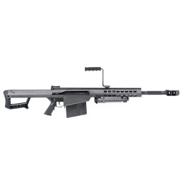 Barrett 13318 M82A1  50 BMG 101 20 ChromeLined Fluted Barrel Black Cerakote Steel Receiver Black Fixed Stock wSorbothane Recoil 