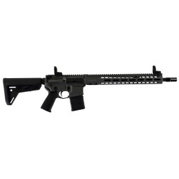 Barrett 17121 REC7 DI Carbine 5.56x45mm NATO 16 301 Tungsten Gray Cerakote Black 6 Position Stock Black Polymer Grip