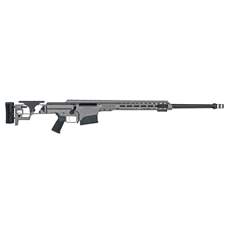 Barrett 18498 MRAD  6.5 Creedmoor 24 101 Tungsten Gray Cerakote Gray Fixed Adjustable Comb Stock Black Polymer Grip Right Hand