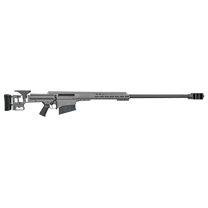 Barrett 19614 MRAD ELR 416 Barret 101 36 Fluted Barrel Tungsten Gray MLok Rail Folding Adj. Stock Magpul Grip Adj. Match Grade T