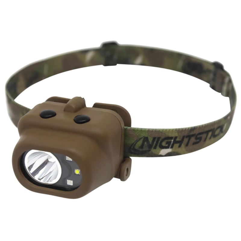 Nightstick NSP4610C NSP4610C  GreenRedWhite LED Bulb Flat Dark EarthCamo 93 Meters Beam Distance