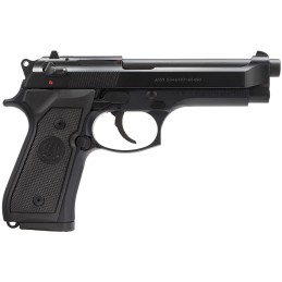 Beretta USA J92M9A0M M9  Full Size Frame 9mm Luger 151 4.90 Steel Barrel Black Bruniton Serrated Steel Slide  Aluminum Frame wBe