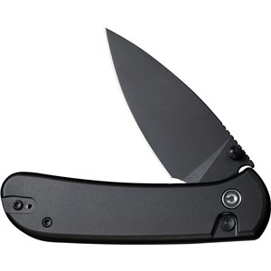 Qubit Button Lock Black