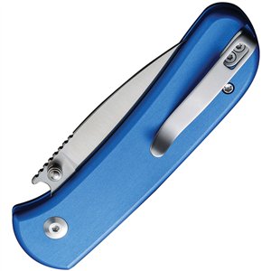 Qubit Button Lock Blue