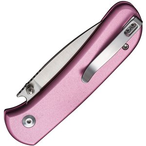 Qubit Button Lock Pink