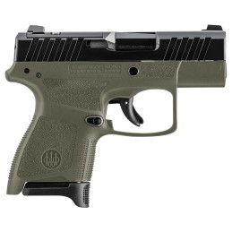 Beretta USA JAXN927A1 APX A1 Carry 9mm Luger 61 81 3.30 Matte Black Serrated Slide OD Green Polymer Frame  Textured Polymer Grip