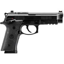 Beretta USA J92XFMSDA15 92GTS  9mm Luger 151 4.70 Black Inox Steel Barrel Black Cerakote Optic ReadySerrated Steel Slide  Alumin