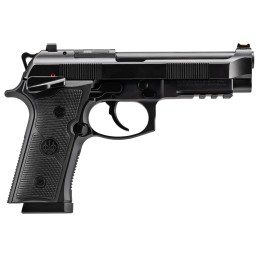 Beretta USA J92XFMSDA21 92GTS  9mm Luger 181 4.70 Black Inox Steel Barrel Black Cerakote Optic ReadySerrated Steel Slide  Alumin