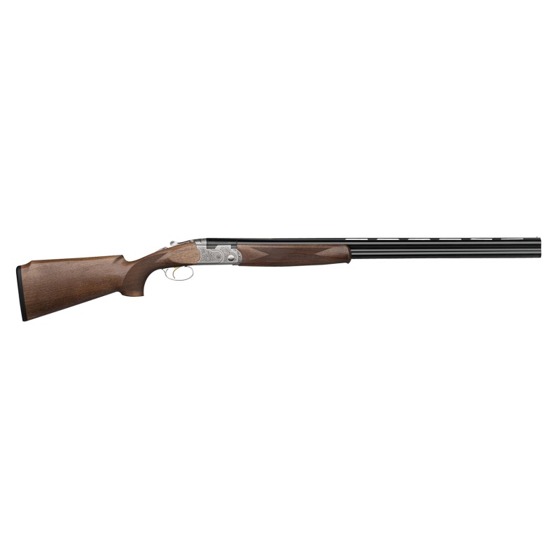 Beretta USA J686SK0 686 Silver Pigeon I 20 Gauge 3 2rd 30 Blued Barrel Nickel Engraved Metal Finish  Oiled Walnut Stock