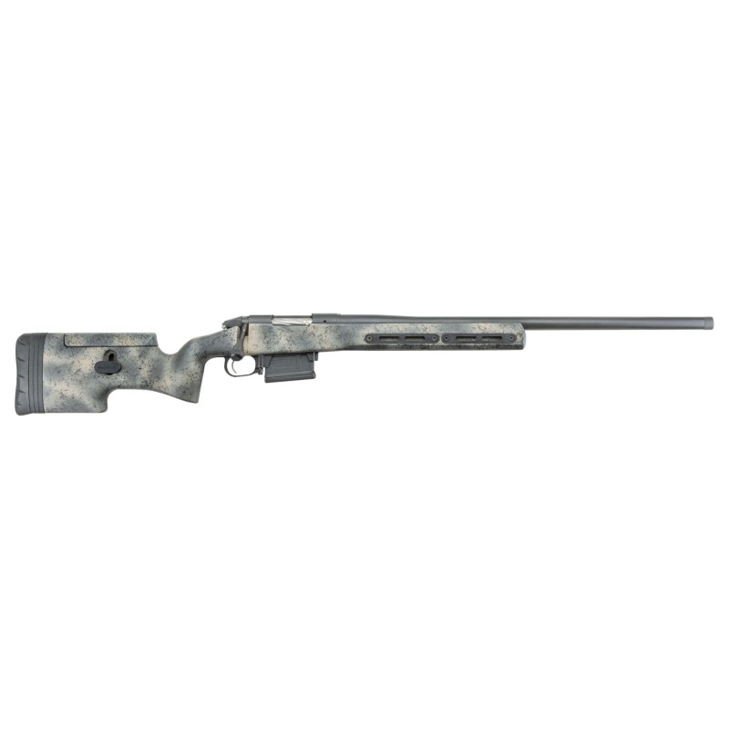 Bergara Rifles BPR2265F Premier Ridgeback 6.5 Creedmoor 51 24 Threaded Barrel Graphite Black Cerakote Woodland Camo Grayboe Ridg