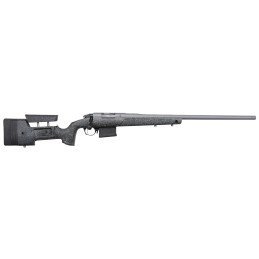 Bergara Rifles BPR2065PRC Premier HMR Pro 6.5 PRC 21 26 Threaded Barrel Tactical Gray Cerakote Black with Gray Fleck Stock