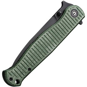 RS71 Linerlock Green Mic