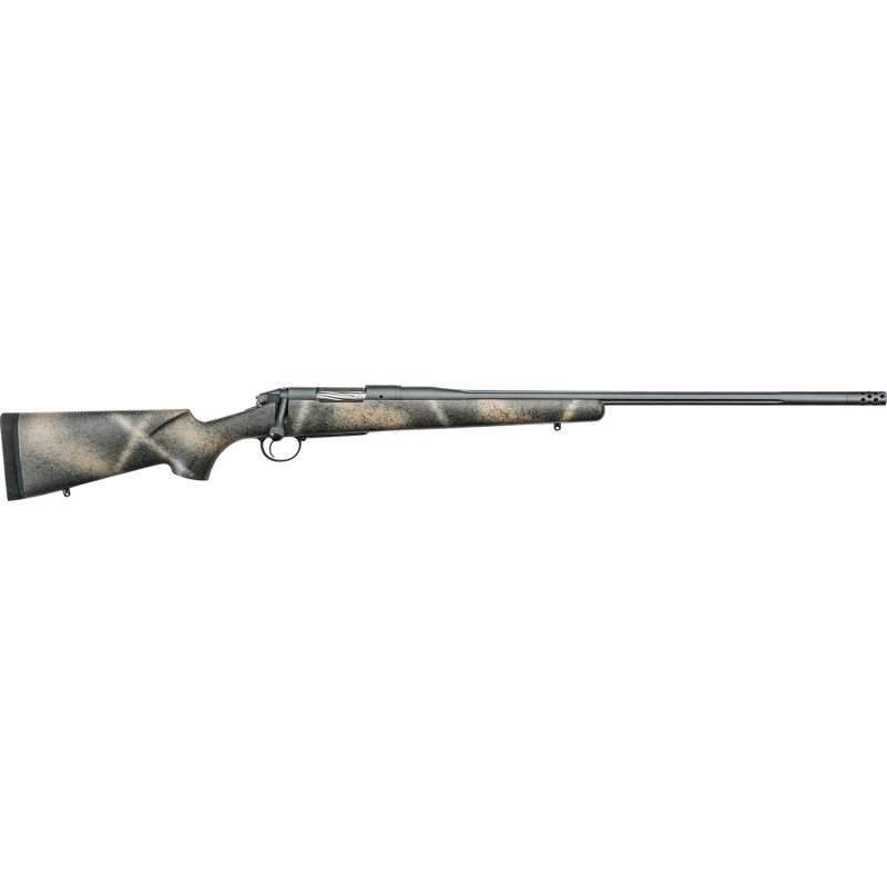 Bergara Rifles BPR3365 Premier Highlander 6.5 Creedmoor 41 24 Sniper Gray Cerakote Fluted Barrel Sniper Gray Cerakote 416 Stainl