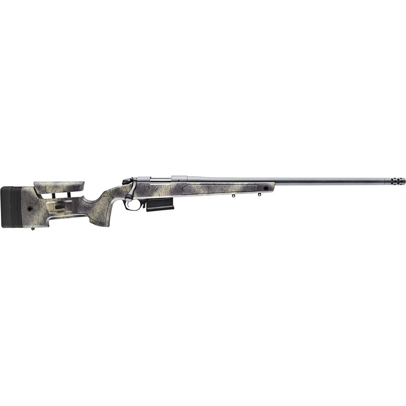 Bergara Rifles B145371 B14 Wilderness HMR 308 Win 51 20 Threaded Sniper Gray Cerakote BarrelRec Adj. SoftTouch Woodland Camo Sto