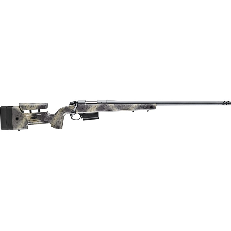 Bergara Rifles B14LM361 B14 Wilderness HMR 300 Win Mag 51 26 Threaded Sniper Gray Cerakote BarrelRec Adj. SoftTouch Woodland Cam