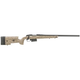 Bergara Rifles B14S352C B14 HMR 6.5 Creedmoor 51 22 Graphite Black Cerakote FreeFloating Barrel Black Speckled Brown Molded wMin