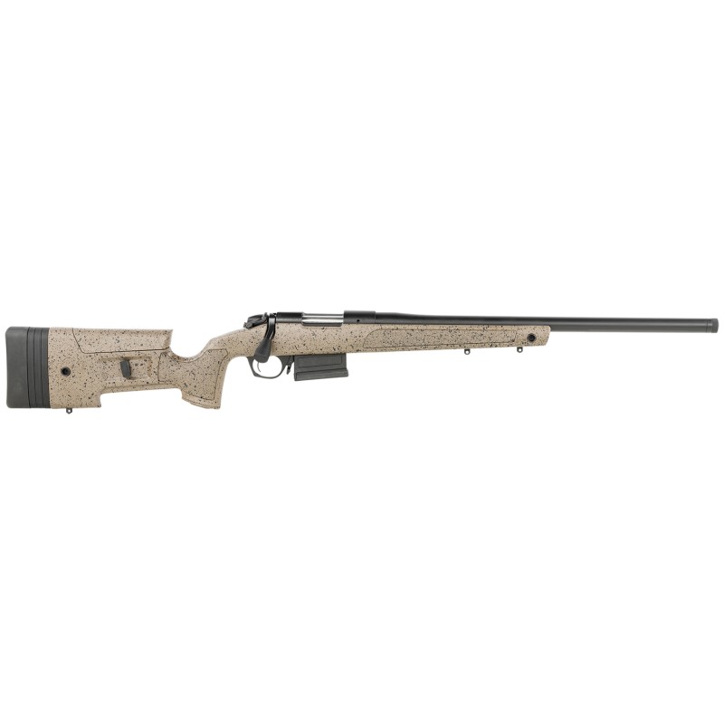 Bergara Rifles B14LM358C B14 HMR 300 PRC 51 26 Graphite Black Cerakote Barrel Black Speckled Brown Molded wMiniChassis Adjustabl