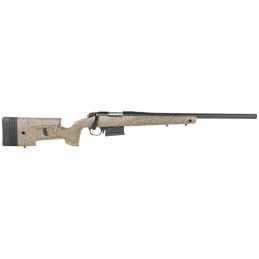 Bergara Rifles B14S351C B14 HMR 308 Win 51 20 Graphite Black Cerakote Barrel Black Speckled Brown Molded wMiniChassis Adjustable