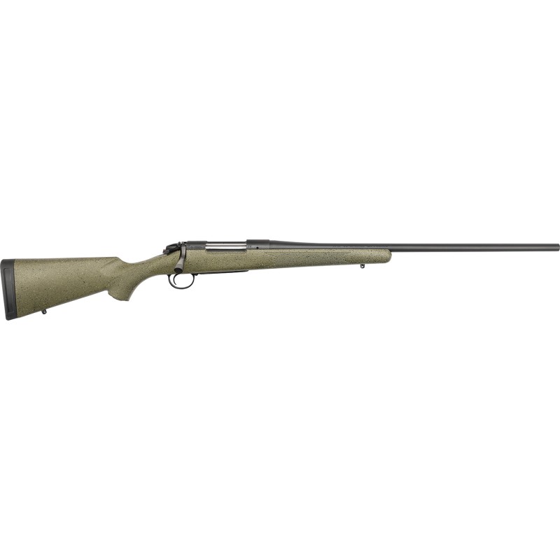 Bergara Rifles B14LM101C B14 Hunter 300 Win Mag 31 24 Graphite Black Cerakote Barrel SoftTouch Speckled Green Fixed American Sty