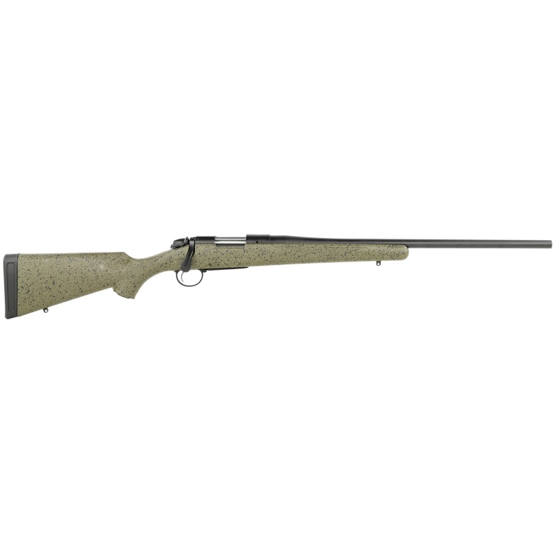 Bergara Rifles B14S103C B14 Hunter 243 Win 41 22 Graphite Black Cerakote Barrel SoftTouch Speckled Green Stock