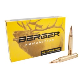 Berger Bullets 70010 Classic Hunter  300 Win Mag 168 gr Hybrid Boat Tail 20 Per Box 10 Case