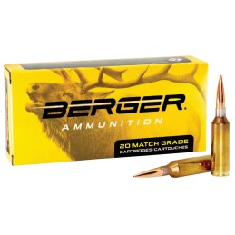 Berger Bullets 55010 Target Rifle 300 PRC 205 gr Hybrid 20 Per Box 10 Case