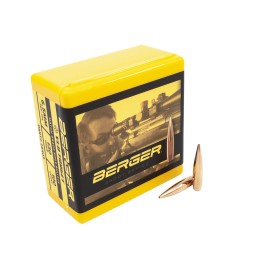 Berger Bullets 26403 VLD Target Long Range 6.5 Creedmoor .264 130 gr Secant Very Low Drag 100 Per Box