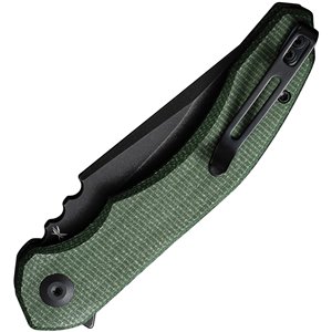 Bluetick Linerlock Green Mic