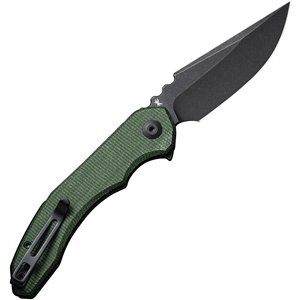 Bluetick Linerlock Green Mic