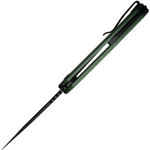 Bluetick Linerlock Green Mic