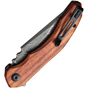 Bluetick Linerlock Wood