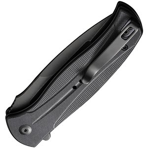 Incindie Button Lock Black G10