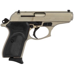 Bersa T380NKL8 Thunder  MicroCompact Frame 380 ACP 81 3.50 Satin Nickel Steel Barrel Serrated Steel Slide  Aluminum Frame